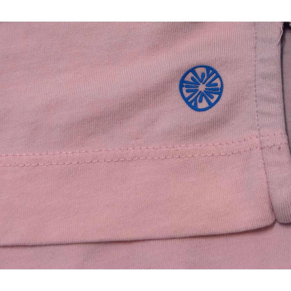 Lilly Pulitzer Womens sz L Pink Pima Cotton Spandex Polo Shirt Size - Picture 6 of 6